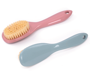 Brosse à linge en nylon à poils doux Détachant à chaussures en plastique pour vêtements en tissu Tapis de sol - Product Image 5