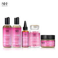 Huile de Batana brute biologique en vrac de marque privée, huile de Batana pure biologique naturelle à 100%, sérum pour la croissance des cheveux