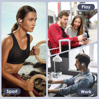 Écouteurs Bluetooth AI et traducteur de casque avec logo OEM, prix d'usine chinois 2026 Q39