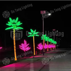Lampes LED pour arbres, étanches IP65, pour les vacances en station balnéaire tropicale et la décoration extérieure saisonnière - Product Image 5