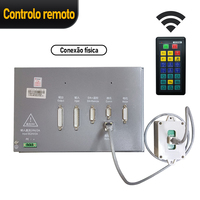 Contrôleur de découpe plasma et flamme CNC SF2100C 2 axes avec écran LCD 7 pouces USB et télécommande multilingue pour la découpe de métaux – Stock Brésil