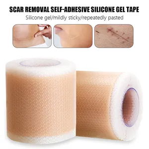 Silicone Wound Dressing Medical Grade Pink Color Wound Dressing Silicone Scar Tape
