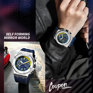 Reloj de Hombre Luminoso, Deportivo, Resistente al Agua, de Silicona, de Cuarzo - Product Image 6
