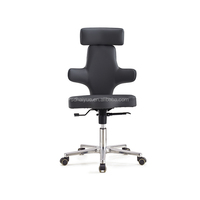 Chaise de bureau ergonomique à dossier haut, tabouret de bureau de styliste HY6033