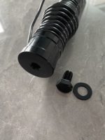 Antena de Radio Móvil de Doble Banda de Fibra de Vidrio VHF UHF, Antena Todoterreno Resistente para Barra Protectora 4x4