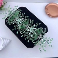 Couronnes et serre-têtes de luxe pour femmes, ornés de strass étincelants et de zircon, accessoires capillaires pour carnaval et mariage