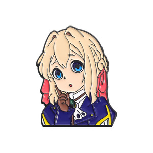 เข็มกลัดเคลือบลายอนิเมะนิยายญี่ปุ่น ไวโอเล็ต เอเวอร์การ์เดน - Product Image 4