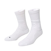 Chaussettes de course à compression épaisses pour hommes, anti-ampoules, coussinées, chaussettes de basketball, fourniture ODM, évacuation de l'humidité, sans coutures