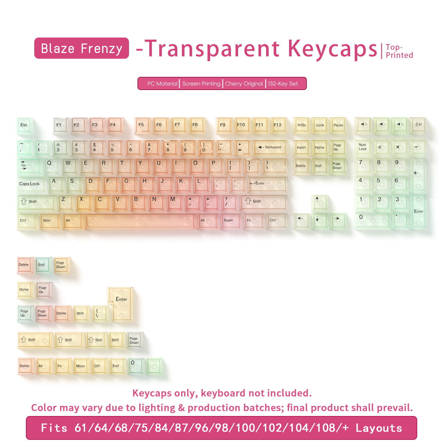 T-YC Blaze Rhapsody Front-Printed