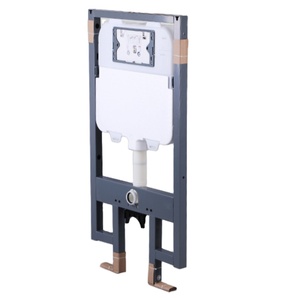 WC Wall hung Modern 3-6L toilet concealed cistern CE Certificate Frame Cistern with frame