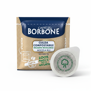 150 Filtri ESE Borbone 44 mm in Carta Blu [0,13/pezzo] Materiale Durevole in Metallo, Plastica, Silicone e Legno per Uso Professionale - Product Image 2