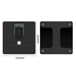 바디팻 스케일 WiFi 스마트 정밀 강화유리 LED 디스플레이 180kg 용량 전자 체중계 - Product Image 6
