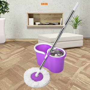Hot Selling Wholesale Household <strong>Floor</strong> Cleaning Adjustable Rotating Spinning <strong>Mops</strong> and Bucket Set - Product Image 3