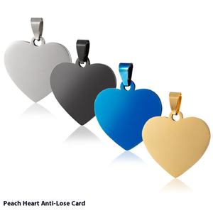 Идентификационный ошейник с индивидуальной гравировкой, золотая бирка в форме сердца с именем питомца для кошек и собак - Product Image 4