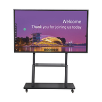 Tablette de conférence intelligente LED Yingtouch 65 pouces tout-en-un 4K, tableau blanc électronique tactile, projection vidéo sans fil, grand format 1