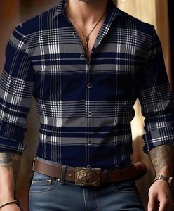 Vestes pour hommes personnalisées et chemises décontractées <span class=keywords><strong>slim</strong></span> pour hommes - Product Image 3