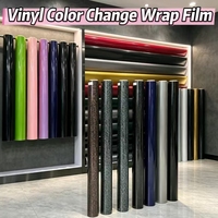 Film de protection de peinture (PPF) en TPU auto-réparant, hydrophobe, anti-rayures, anti-UV, avec plus de 400 options de couleurs, finition brillante rose rouge