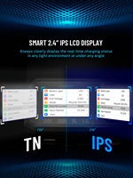 Cargador/Descargador Inteligente con Balance ToolkitRC M8AC AC 200W DC 600W 20A, Probador de Señales PWM PPM SBUS, Tipo-C 65W para Drones FPV