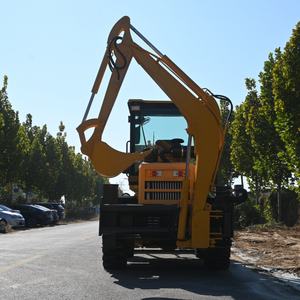 Original qualität Niedriger Preis 4x4 Gebraucht Bagger lader Bagger lader zum Verkauf Erschwing licher Preis Mit Hydraulik hammer - Product Image 5