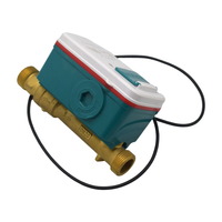 Compteur d'eau intelligent à ultrasons avec vanne NB en laiton pour collecte de données sans fil, idéal pour la distribution d'eau publique urbaine