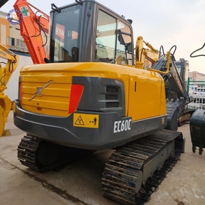 Excavadora Usada Original de Japón Volvo EC60C, Excavadora Hidráulica de Orugas Volvo EC55, EC60D, EC75D, EC80D, EC80, EC55D, EC55B en Venta - Product Image 3