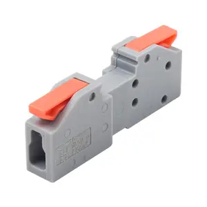 3 Pin 6 Pin 2 Holes Cable Clamp Mini Quick Connect Splice Terminal Blocks Spring Splicing Wire Connectors