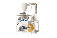 Broyeur de plastique PVC 100-1000 kg/h, machine à pulvériser le plastique