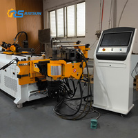 Machine à cintrer les tubes ronds CNC, plieuse hydraulique de tuyaux, plieuse électrique d'acier