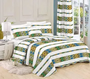 Custom Made Ethiopian Eritrean Culture Saba Tilet Edition 4pcs Quilt Cover Pillow Case And Custom Curtains