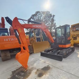 Mini-excavatrice Hitachi Zaxis 55 d'occasion en excellent état, 5,5 tonnes, moteur, boîte de vitesses, pompe, PLC, faible nombre d'heures de fonctionnement, à vendre - Product Image 1