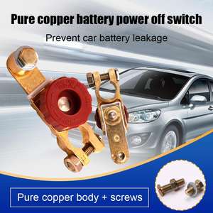 Batterie-Trennschalter Auto-Stromunterbrechungsschalter Batteriekopf Auto-LKW Mehrzweck-Batterie-Stromunterbrechungsschalter Schutz - Product Image 5