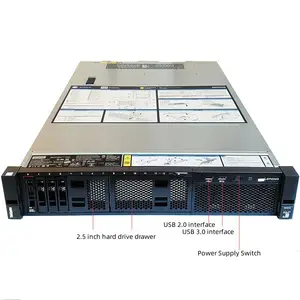 Think System SR650V2 2X8375C 8X32GB 3X1.92TB SSD SATA 2.5 930-16I 4GB 4XGE 2X1100W Server Sr650v2