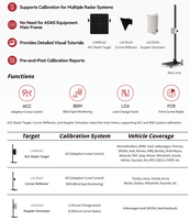 Outil de calibrage ADAS 3-en-1 SmartSafe China Doppler Radar pour l'alignement automatique des véhicules