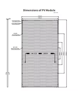 Paneles Solares Risen RSM132-8-700-715BHDG de 700W 715W, Interconexión Hiperenlazada, Serie Heteroiónica Hiperiónica, Módulo Bifacial - Product Image 3