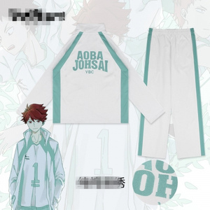2 Estilos, 6 Tallas, Venta al por Mayor, Sudadera con Capucha de Anime AOBA JOHSAI, Disfraz de Personaje de Dibujos Animados para Mujeres, Hombres y Niños - Product Image 1
