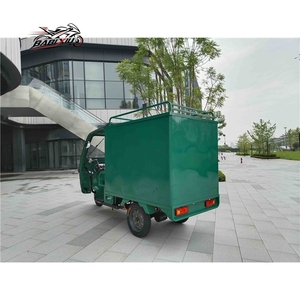<span class=keywords><strong>Triciclo</strong></span> Eléctrico Verde de 60V Directo de Fábrica, <span class=keywords><strong>Triciclo</strong></span> de Carga con Carrocería Cerrada para Uso Postal - Product Image 3