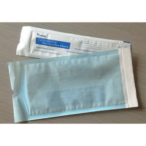 Bolsas de esterilización para dispositivos médicos, autosellables, transparentes, de papel para diálisis, película de PE, embalaje general, óxido de etileno - Product Image 4
