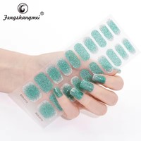Autocollants pour ongles en gel UV LED semi-durcis, style nouveau, non toxiques, DIY, français, longue durée, écologiques, décoration artistique, vernis