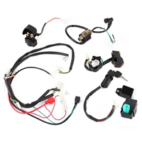 Kit de faisceau de câblage de moteur de démarrage électrique adapté pour 50cc 110cc 125cc PIT Quad Dirt Bike ATV