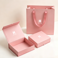 Custom logo Magnetic Peptide Cosmetic Jewellery Chocolate Candle Paper Folding Gift Box Packaging Boxes for Small Business