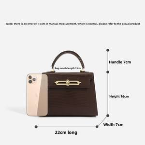 Nouveau Sac à Main Femme en Cuir de Vachette Designer Printemps, Polyvalent, Imperméable, Fermeture Éclair, Doublure Velours, Grande Taille, Sac Bandoulière Croisé de Marque - Product Image 5