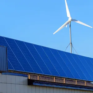 カスタムオフグリッド風力太陽光発電システム3kw 5kw 10kw風力タービン発電機システム
