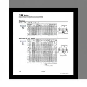 นิวเมติกส์แบบสัมผัสเดียว KQ2T10-02NS ชิ้นส่วนนิวเมติก SMC - Product Image 1