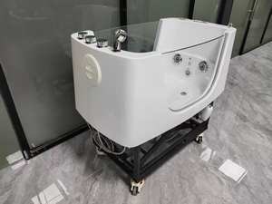 حوض استحمام كهربائي للحيوانات الأليفة من PetFit مصنوع من الأكريليك للكلاب الكبيرة - صديق للبيئة ومتعدد الوظائف للاستخدام في صالونات التجميل والحمامات - Product Image 2