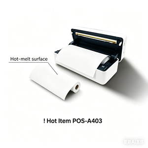 <span class=keywords><strong>Imprimante</strong></span> thermique de documents de <span class=keywords><strong>bureau</strong></span> POS A401, 203 DPI, sans fil, USB, petites imprimantes pour les voyages, le <span class=keywords><strong>bureau</strong></span>, papier format A4, armoire - Product Image 1