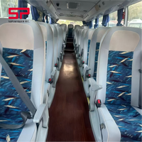 Autocar de tourisme urbain de luxe d'occasion Yu Tong 6115, moteur Yuchai, 47 sièges, configuration business, 90% neuf, à vendre à prix réduit