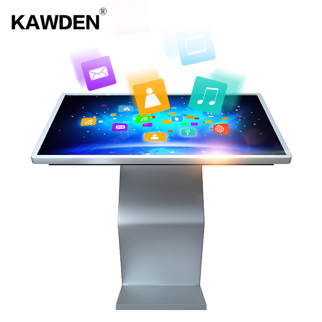 Wholesale 32 43 Inch K Type Base Digital Signage Kiosk Touch Screen Kiosk Screen Totem Digital Signage Display