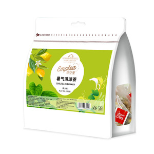 Thé Rafraîchissant Estival Mélangé Menthe, Chèvrefeuille et Citron en Stock – Sachet de 100g Réfrigéré – 20 Sachets - Product Image 5