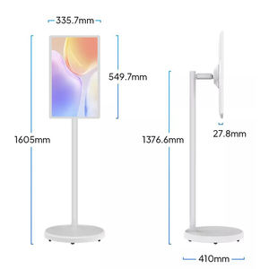 Tablette Android professionnelle à écran tactile vertical intelligent 1080p, affichage numérique LCD portable, équipement de diffusion personnalisable - Product Image 6