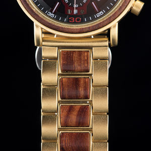 Pour BOBO BIRD montre-bracelet chronographe en or de luxe pour hommes personnalisé 22mm plusieurs Styles y compris Business Antique <span class=keywords><strong>Cartoon</strong></span> Coin le - Product Image 3